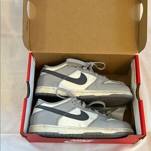 Nike Kids Gray dunks